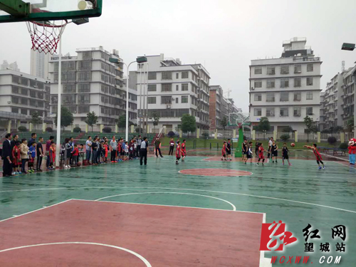 长沙市望城区小学生篮球赛举行12支队伍尽显