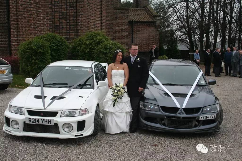 史上最有情怀的婚车队 放眼望去全是战神