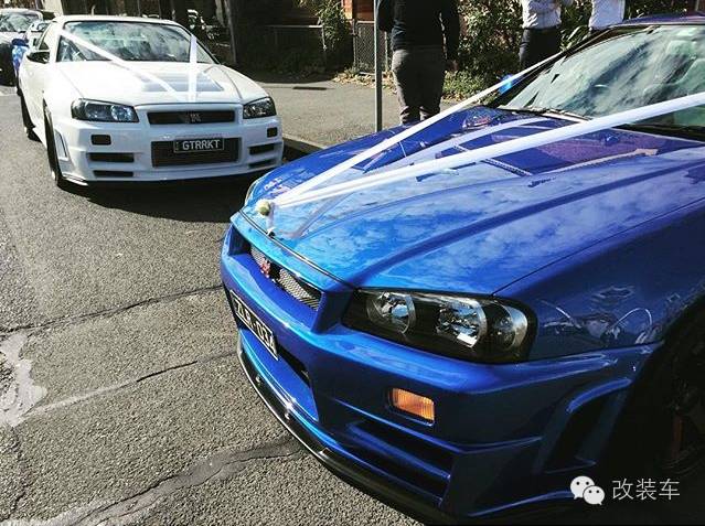 史上最有情怀的婚车队 放眼望去全是战神