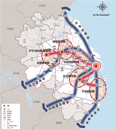 江苏9市进入长三角城市群规划|城市群|长三角|