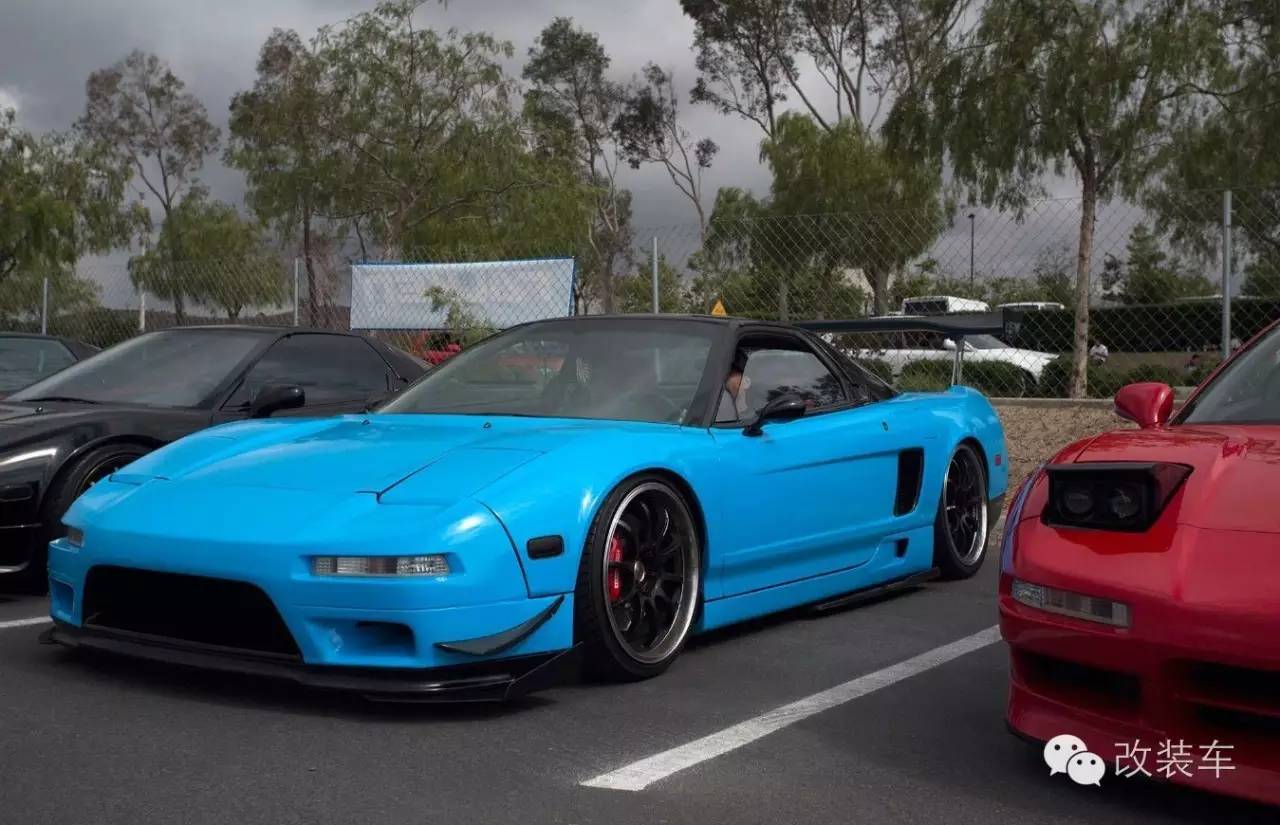 东瀛法拉利聚会,一次来了几十辆NSX!