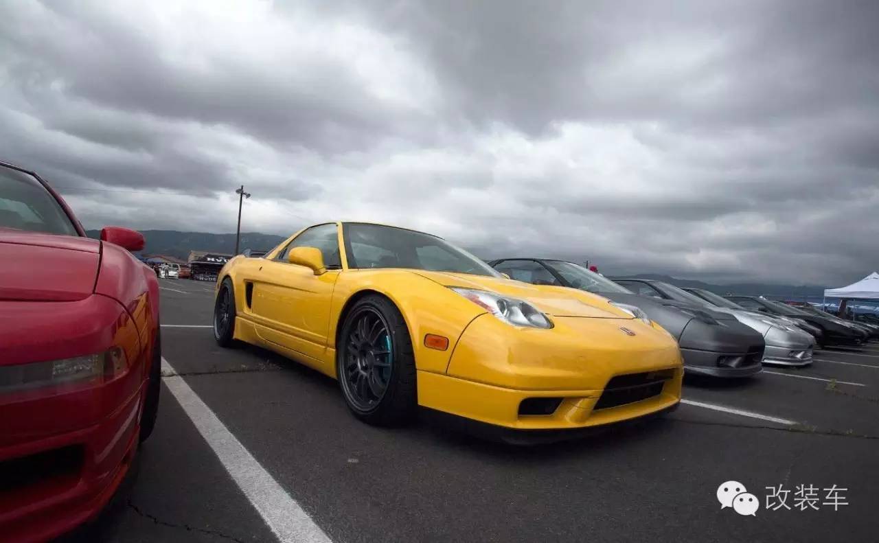 东瀛法拉利聚会,一次来了几十辆NSX!