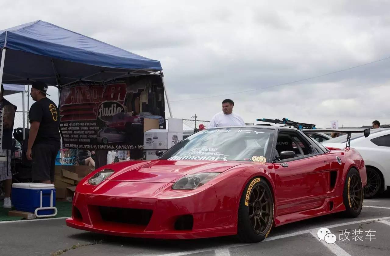 东瀛法拉利聚会,一次来了几十辆NSX!