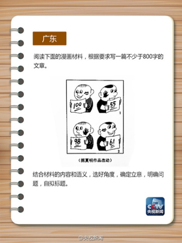 2016年高考作文题陆续公布 上海谈谈“评价他人生活”