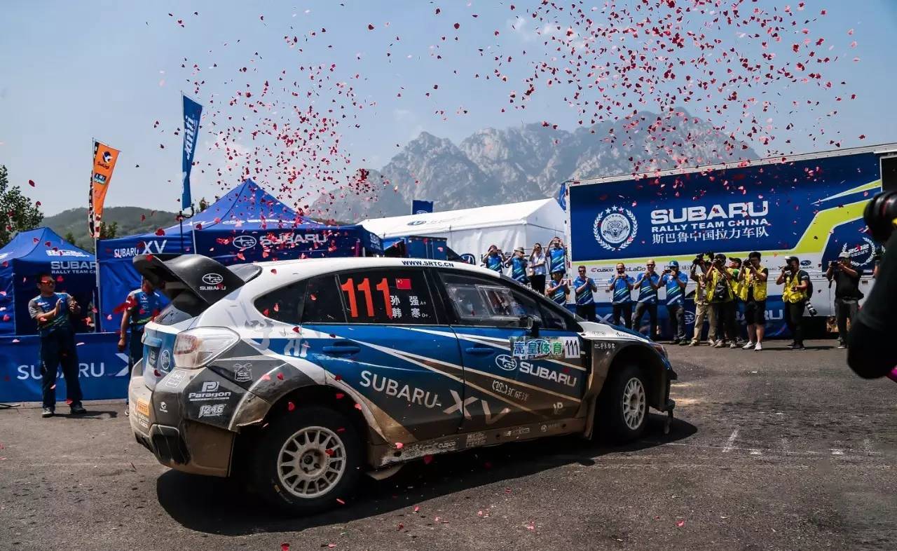 CRC战场 韩寒后来居上勇夺季军