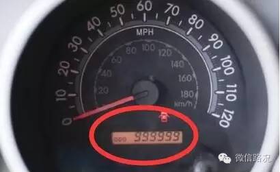太霸气,这辆丰田车主竟把里程表开爆了