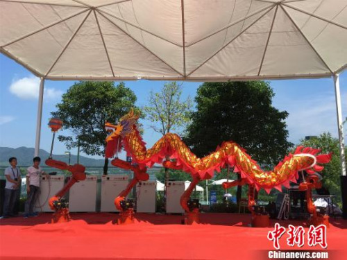 浙江余姚办第三届中国机器人峰会 智能“大白”齐亮相