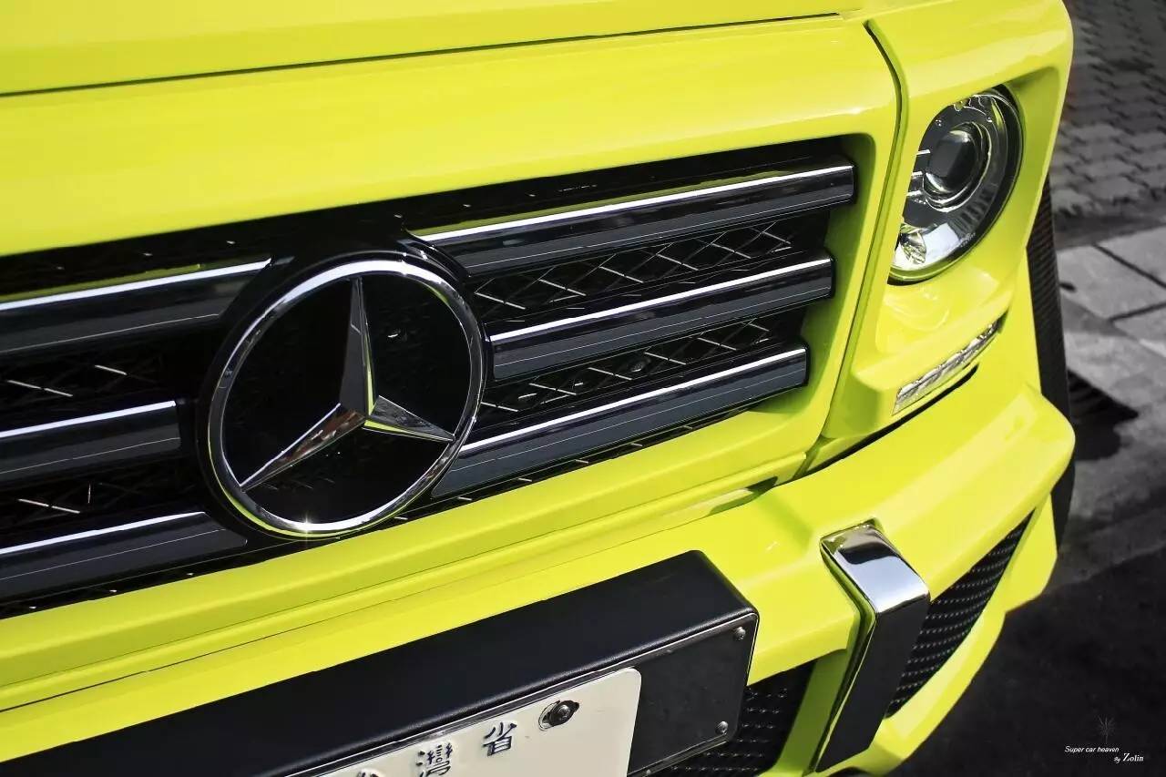 霸气侧漏!街头实拍台湾首辆奔驰G500越野猛兽