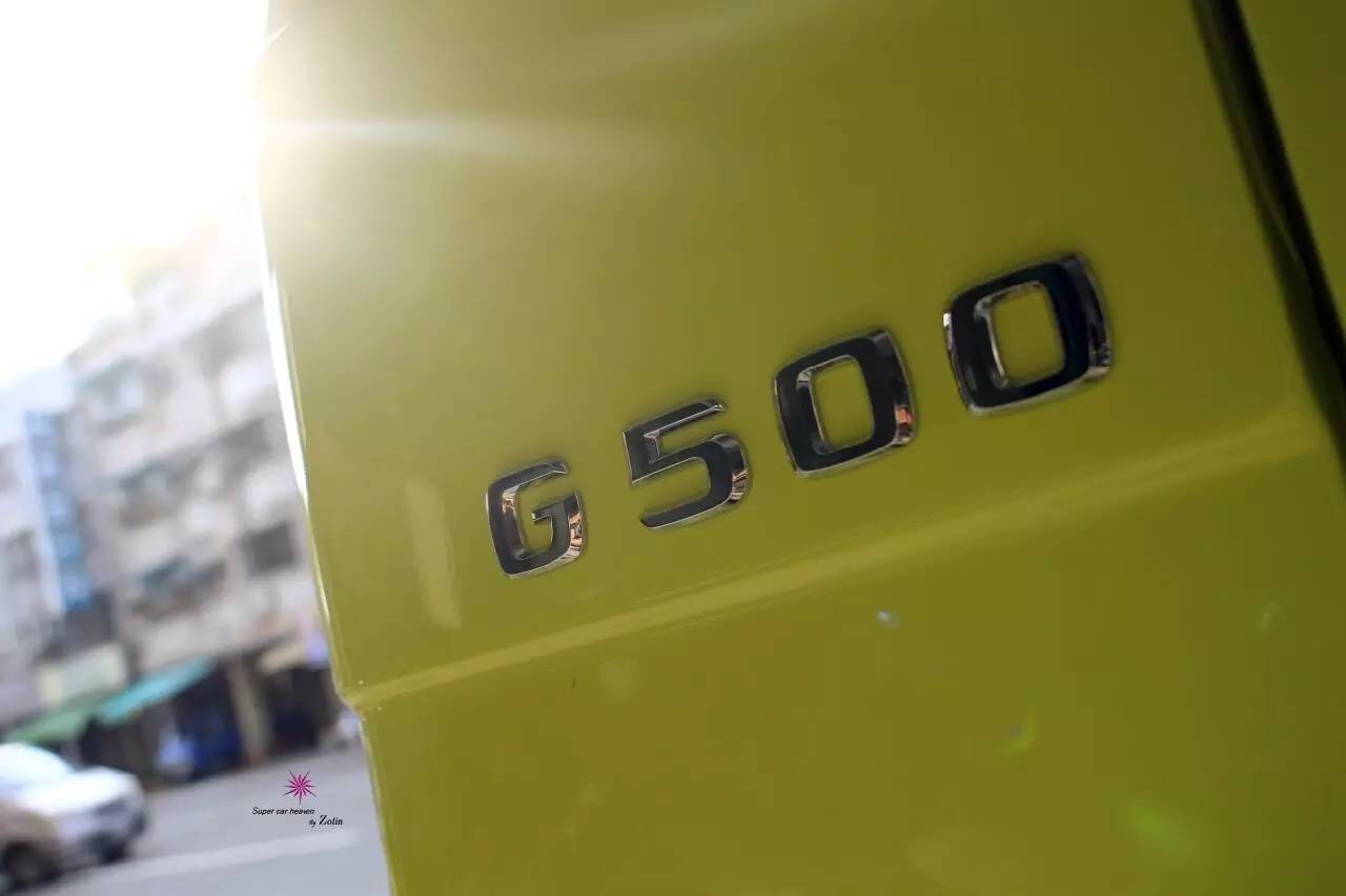 霸气侧漏!街头实拍台湾首辆奔驰G500越野猛兽