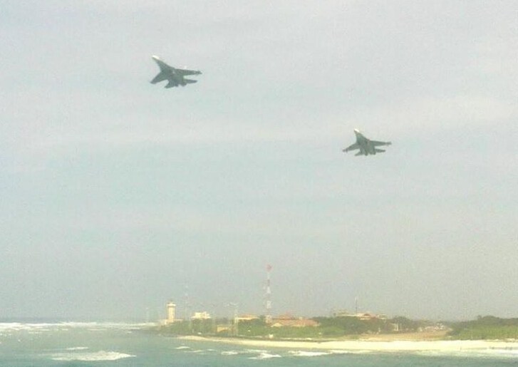  越南 一架苏-30 战机 在南海上空 失踪  原因不明|越