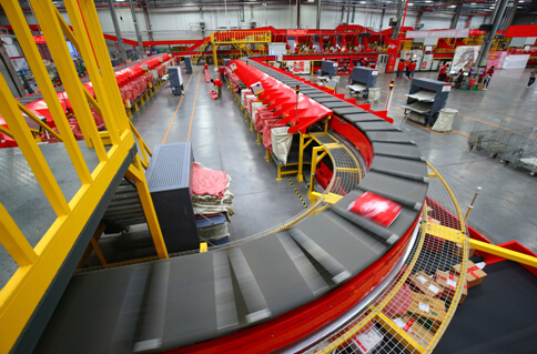 京东智能分拣中心落地 智慧物流运转效率再提