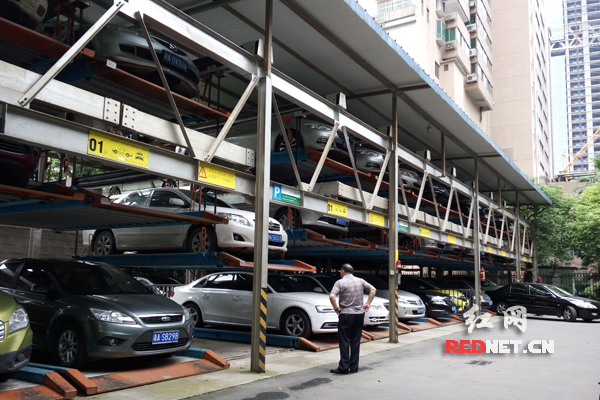 【长沙立体车库调查1·体验】入库简单取车方