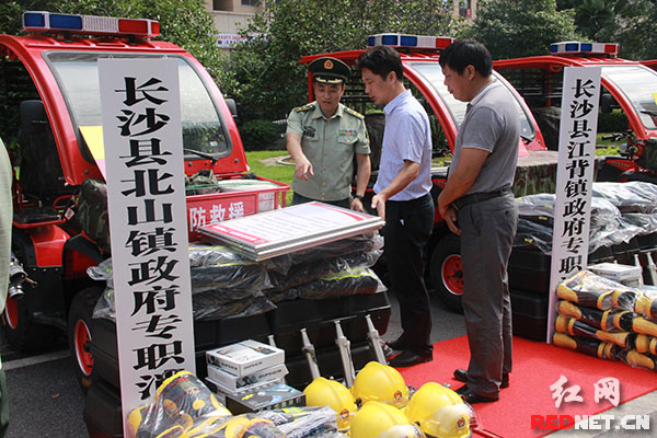 长沙县配置17台消防巡逻摩托车|摩托车|长沙县