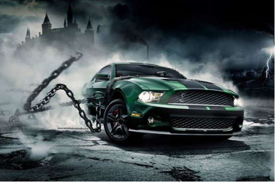 好先生里的牛排好吃 但是我却被车给吸引了