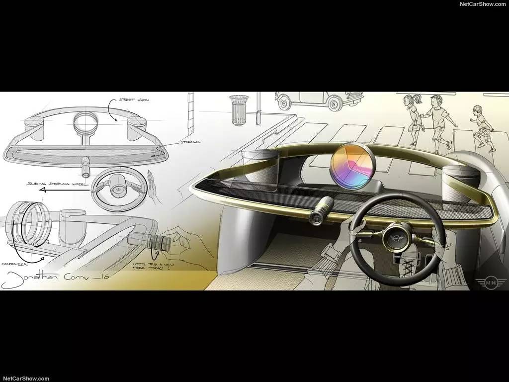 宝马发布的劳斯莱斯和MINI未来百年概念车