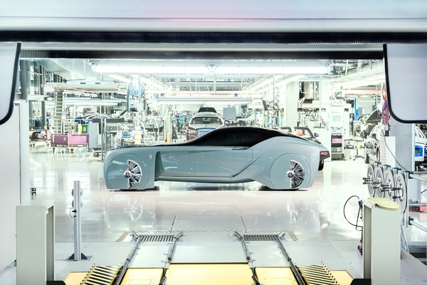 宝马发布的劳斯莱斯和MINI未来百年概念车