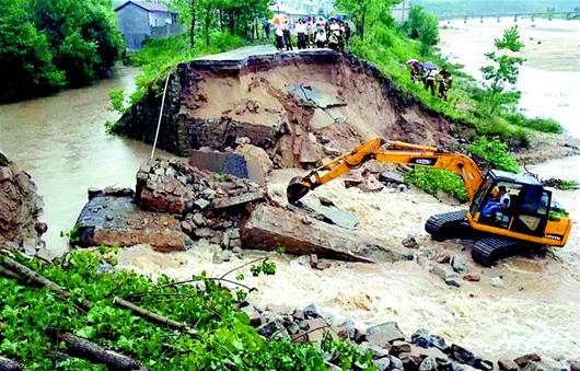 图文：我省遇今年以来最强暴雨