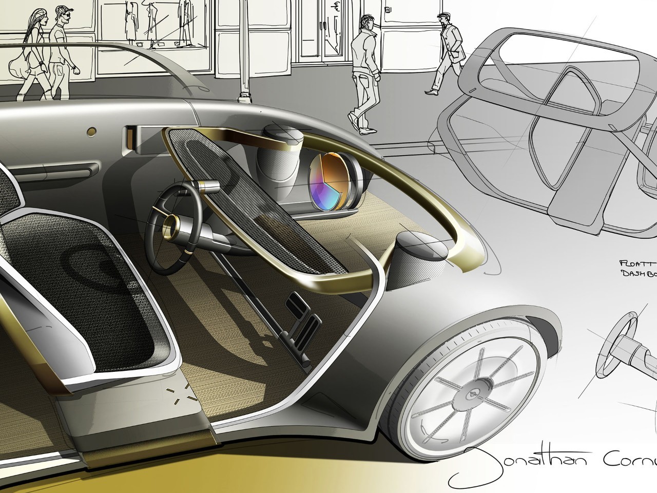 MINI和劳斯莱斯的未来概念车居然长这样!