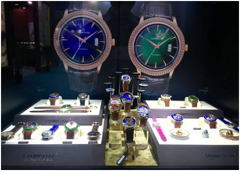 宇宙之星钻石金表惊艳 2016中国(深圳)国际钟