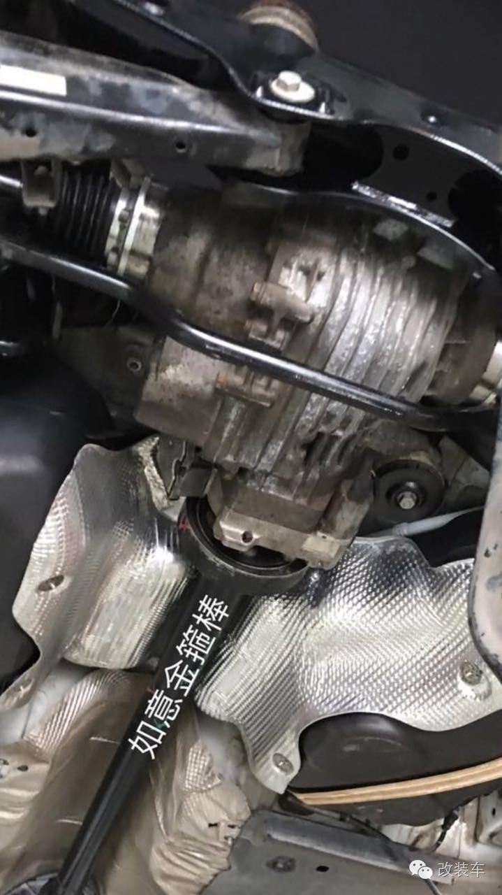 高手在民间 高尔夫GTI前驱变四驱