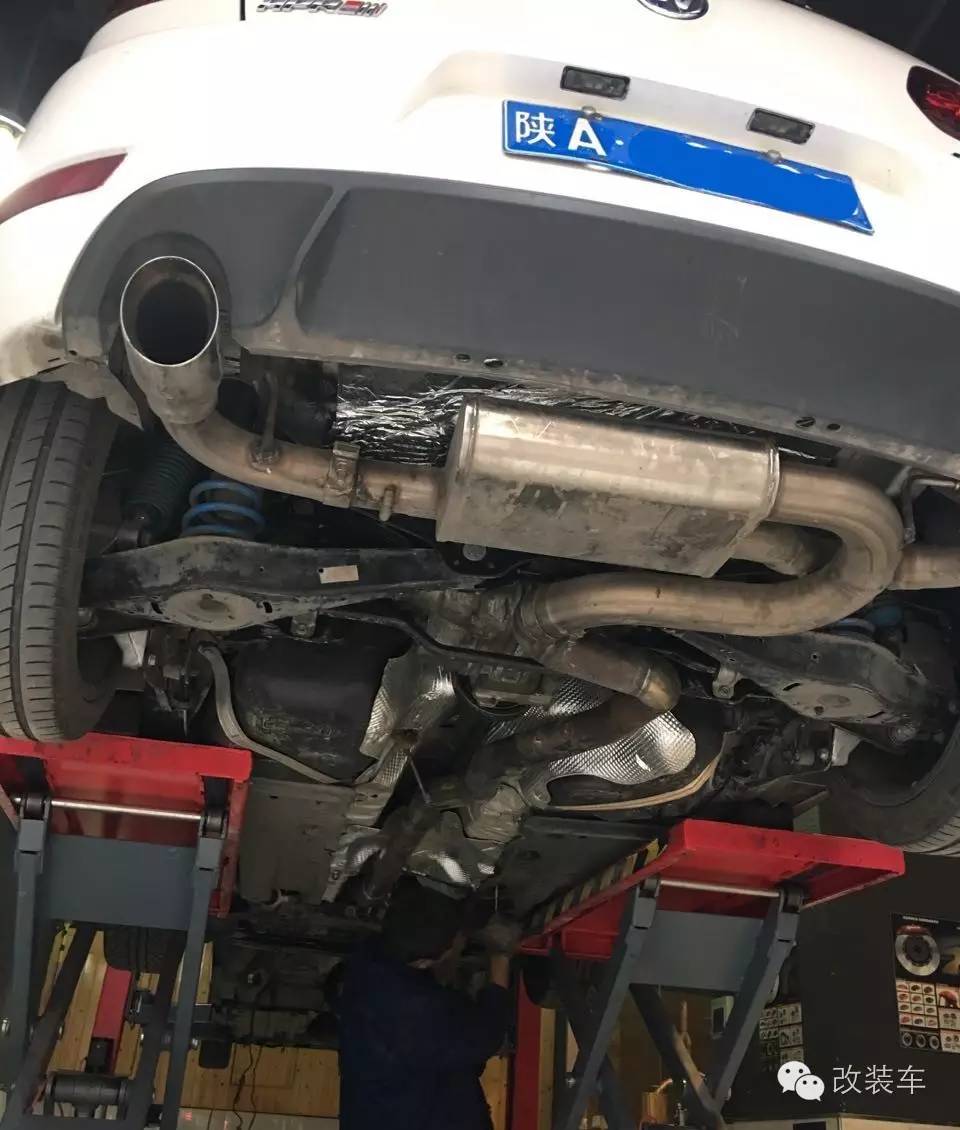 高手在民间 高尔夫GTI前驱变四驱