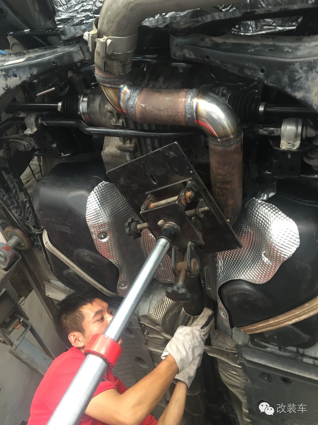 高手在民间 高尔夫GTI前驱变四驱