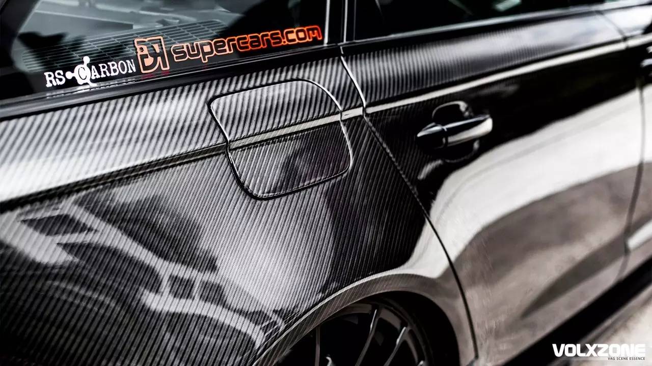 全碳猛兽奥迪RS6 Avant 改装费用比车还贵