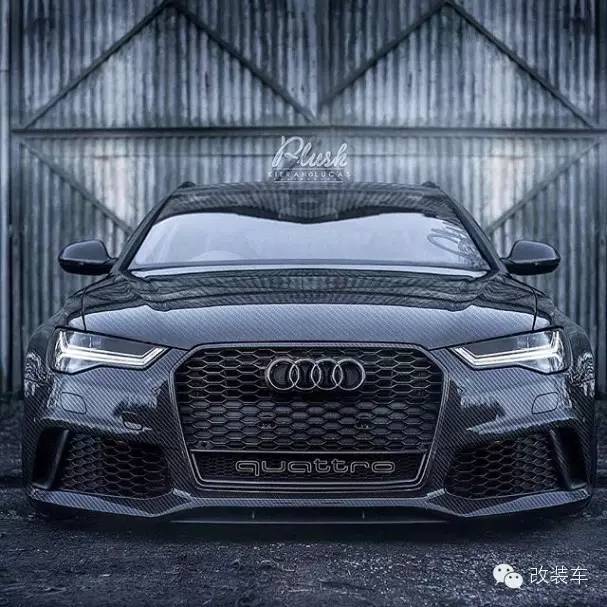 全碳猛兽奥迪RS6 Avant 改装费用比车还贵