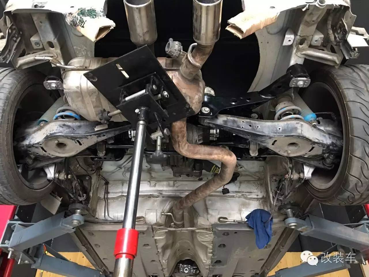 高手在民间 高尔夫GTI前驱变四驱