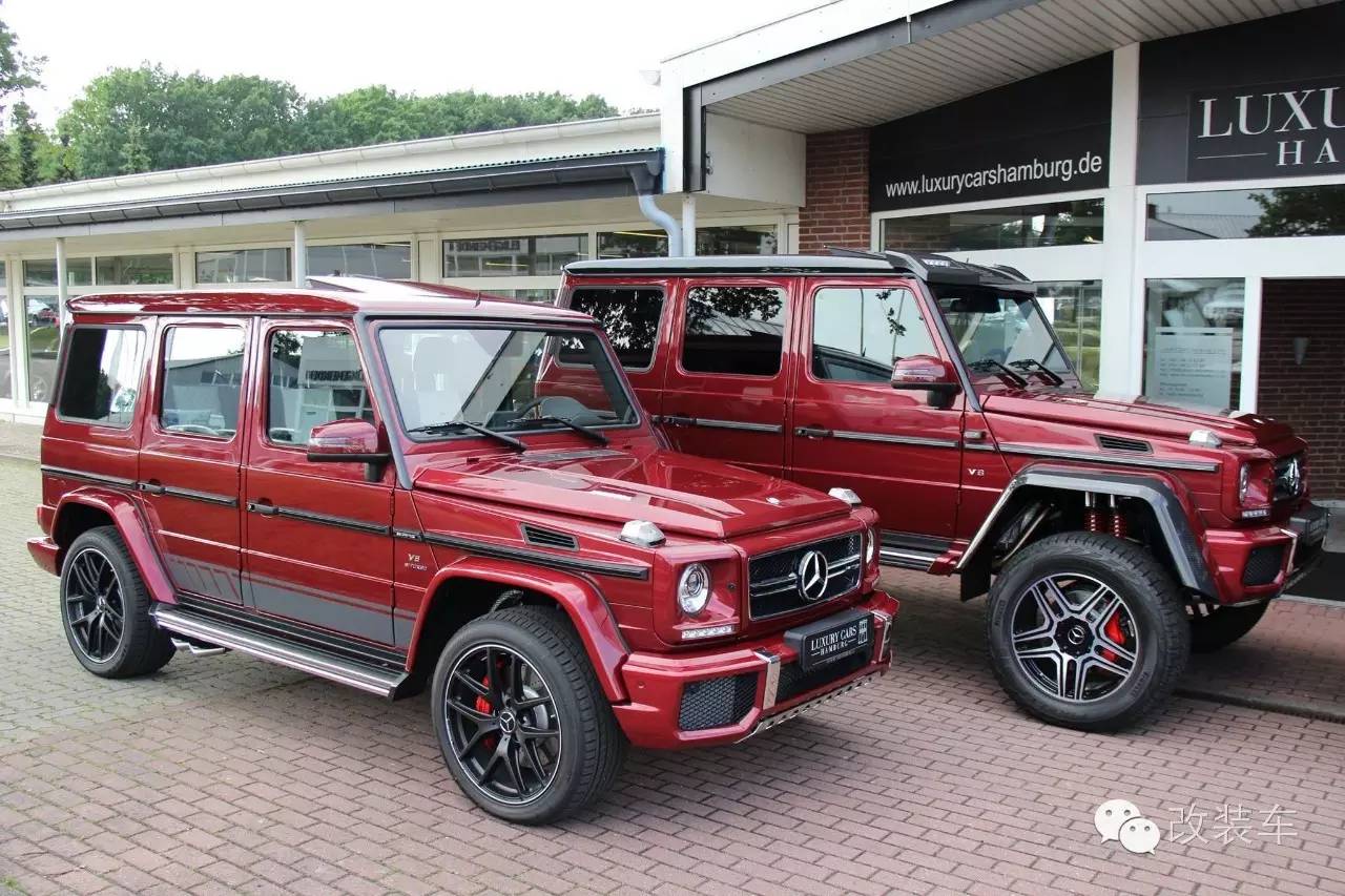 硬汉们最爱的奔驰越野车 个子G和小盒子G