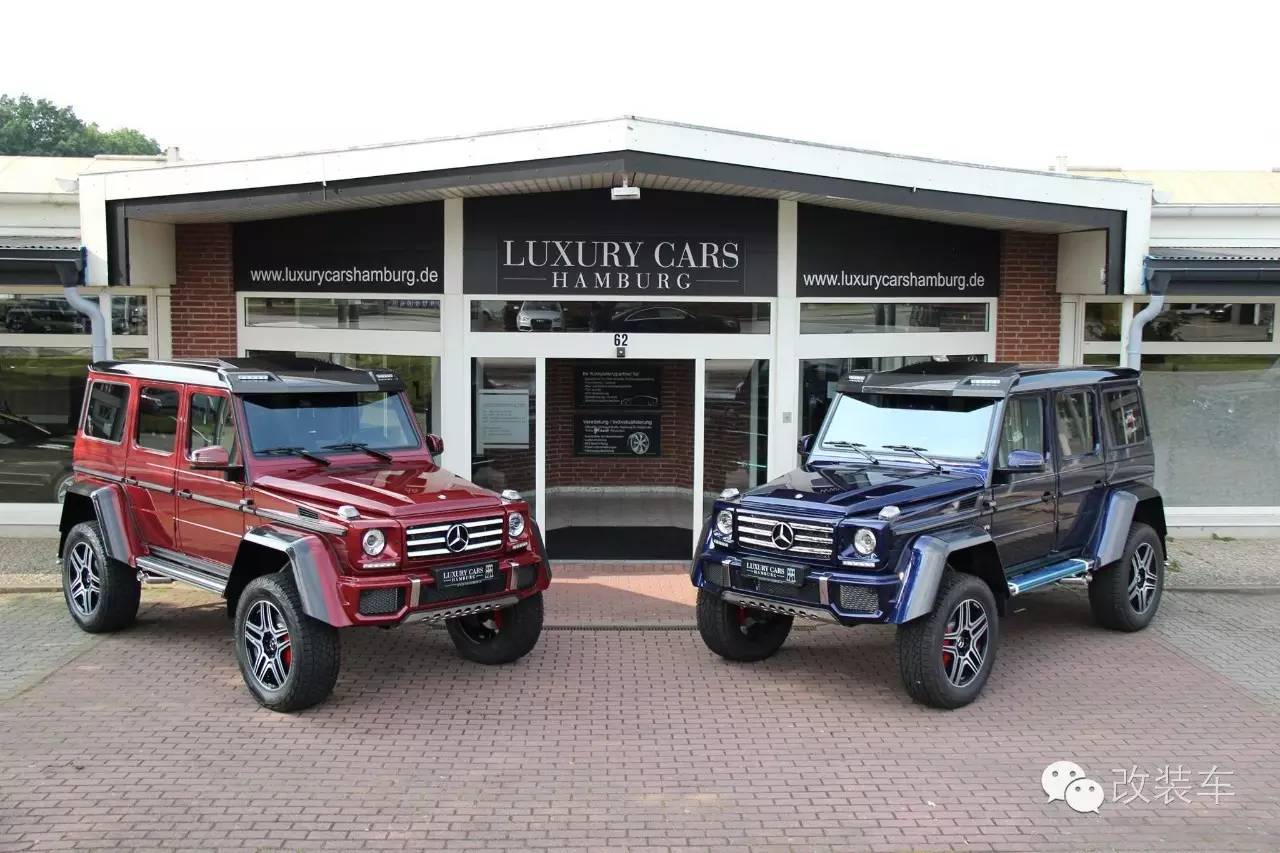 硬汉们最爱的奔驰越野车 个子G和小盒子G