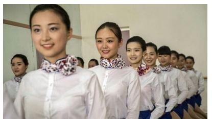 航空公司抢人 安徽外国语学院空乘专业持续热
