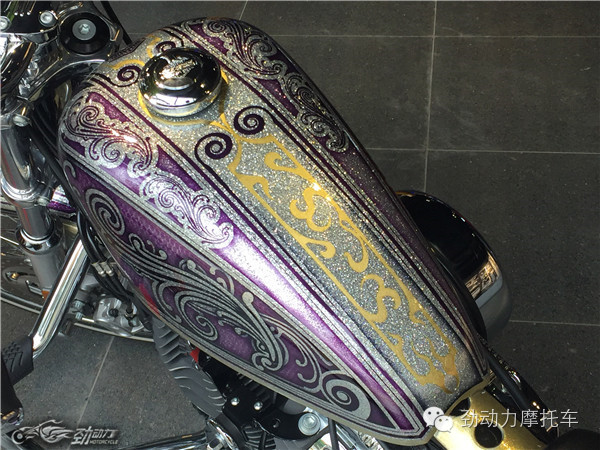 灵与肉的结合你爱吗 摩托车彩绘