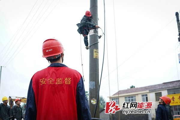 暴雨侵袭 国网常德供电公司冒雨抢修保供电