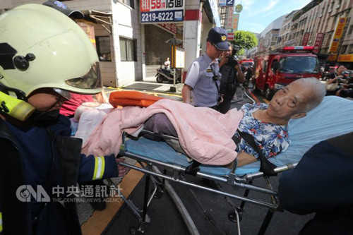 台湾新北市一赡养院疑电器引火灾 5死2命危(图)