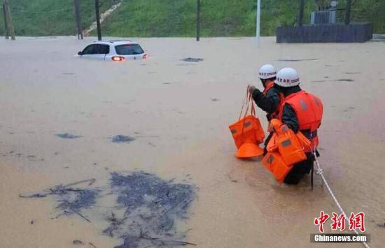 今年第1号台风尼伯特登陆福建石狮沿海|台风