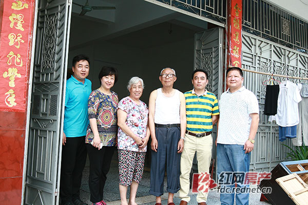保利科技爱心救助湖南益阳灾民 慰问员工家属