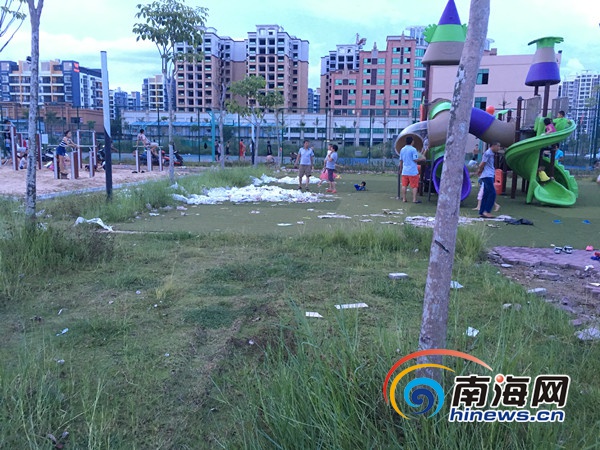 屯昌健身活动中心无照明设备 市政管理局:3天