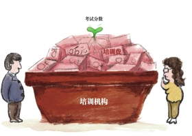 上补习班高考考了243 家长称校方承诺上二本|