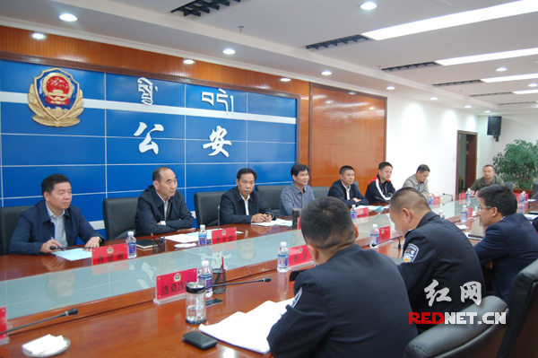 李介德率团赴西藏山南市公安局衔接对口援助工