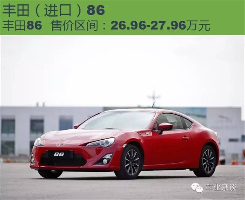 放弃空间和世俗!三款平民跑车推荐