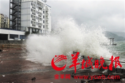 “妮妲”今早减弱掠过广州 广东多地仍将有暴雨