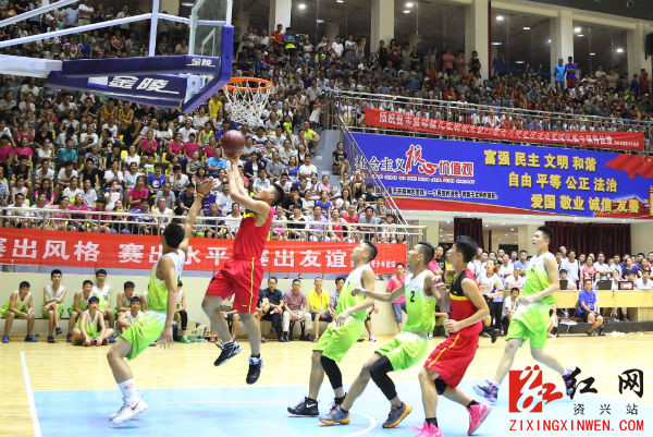 郴州市第22届中小学生运动会首场篮球赛精彩