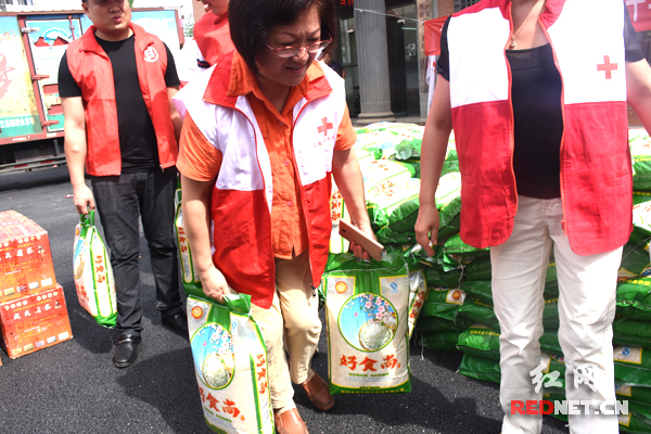 湖南红十字系统灾后向社会募集款物2482.36万