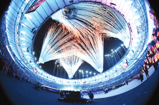 巴西里约奥运会开幕式八成烟花Made in浏阳