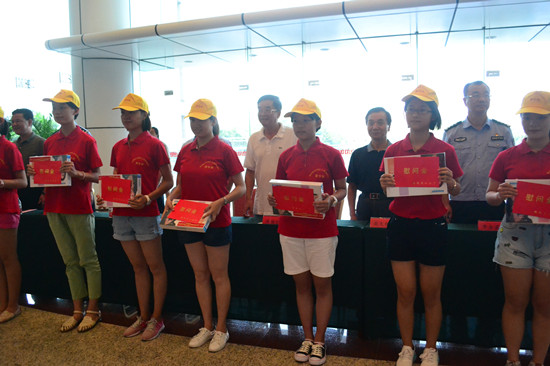 全省第五期公安民警见义勇为英模子女夏令营开