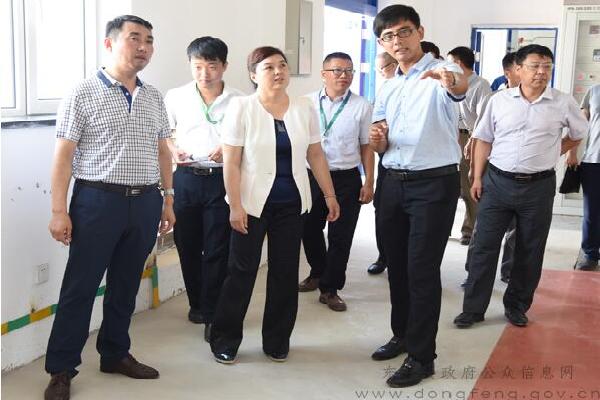 东丰县委书记,县长郑一明调研项目建设情况