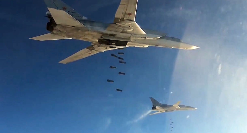 俄军6架图22M3战轰空袭叙境内IS基地 战果显