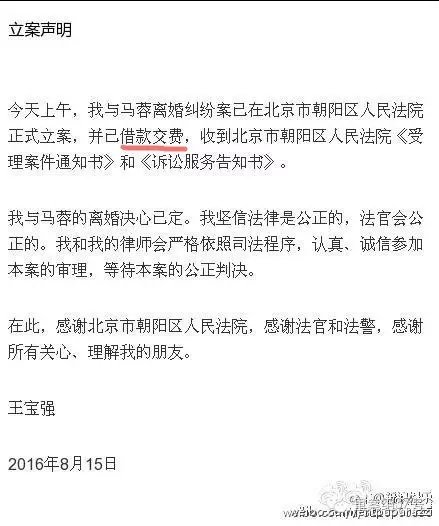 身家过亿的王宝强 借钱离婚葫芦里卖的什么药