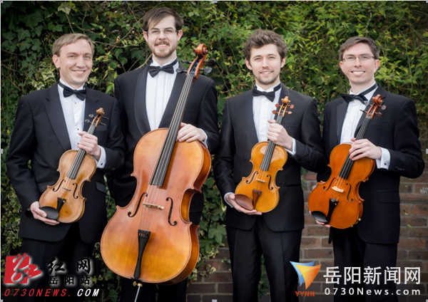 英国伦敦毕罗弦乐四重奏音乐会8月28日岳阳上演